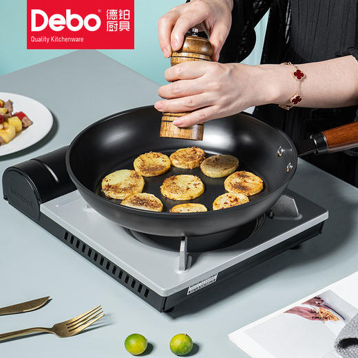 Debo德铂拉塞尔精铁套装锅无涂层精铁锅 商品图3
