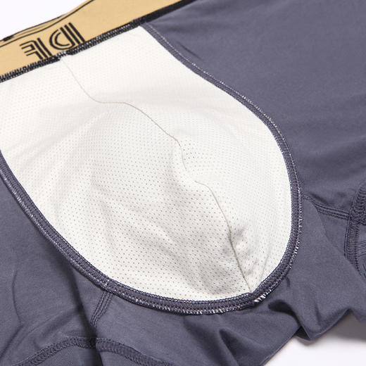 都市丽人都市锋尚日常休闲40S人棉舒适人棉平角男士内裤FK3CE1 商品图6