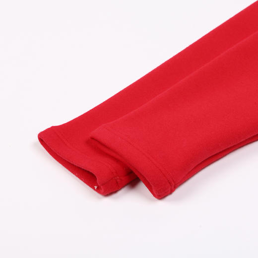 都市丽人超级暖臻暖保暖衣负15度以下适穿德绒提花复合绒女士保暖衣加厚款套装新年本命年红品LW32A8 商品图9