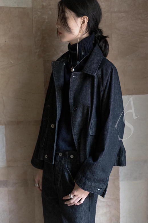 MHL  日版靛蓝色/黑色Canton Denim牛仔裤 商品图5