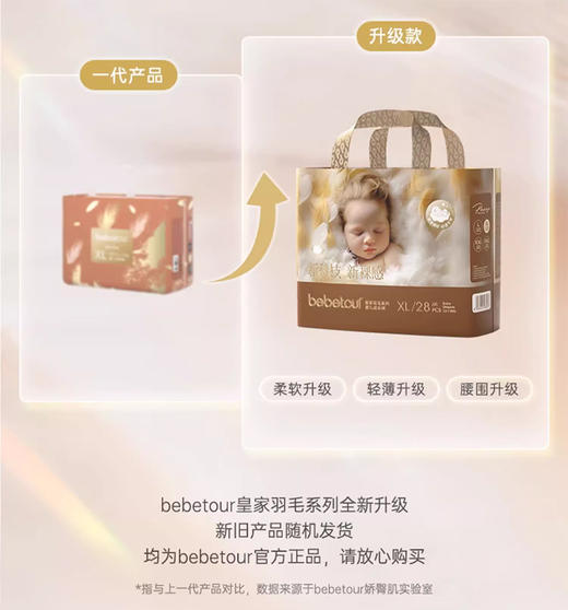 bebetour Air Pro羽毛系列拉拉裤 商品图0