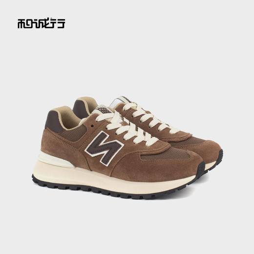 和诚行 2024秋冬新款舒适百搭厚底休闲运动鞋女撞色老爹鞋0551092 商品图3