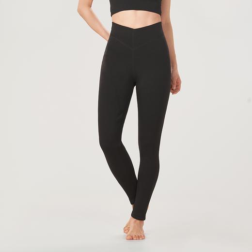 都市丽人超级暖臻暖打底裤秋裤负15度以下适穿雅赛尔九分裤加厚款女士双层裤保暖裤LL34C7 商品图0