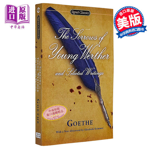 少年维特之烦恼 英文原版小说 英文版 The Sorrows of Young Werther 经典外国文学小说 中学大学教材 商品图1