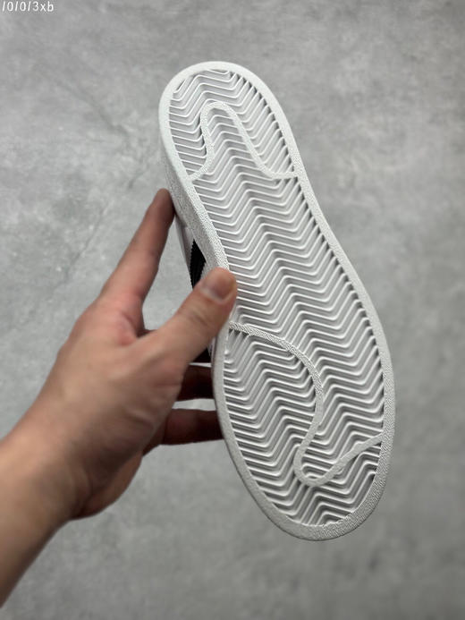 秋冬特惠💰330 Adidas Originals Superstar "White" 经典贝壳头系列低帮百搭休闲运动板鞋 商品图8