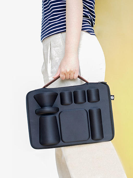 泰摩 迷你咖啡壶便携包 旅行套装家用煮咖啡全套手冲器具礼盒送礼 商品图4