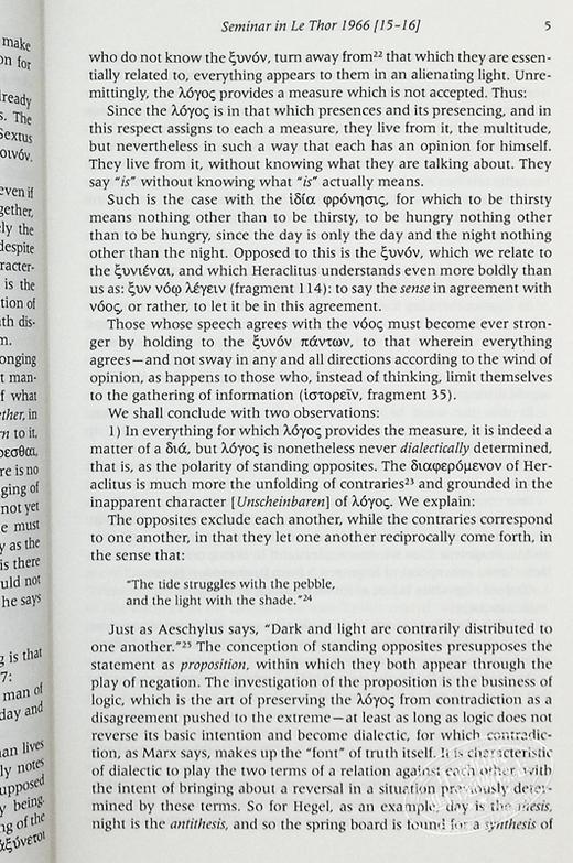 预售 【中商原版】海德格尔的四场讲座 海德格尔 英文原版 Four Seminars Martin Heidegger 存在主义 德国著名哲学家 商品图6