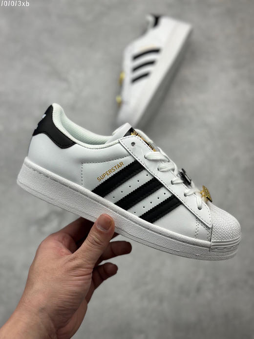 秋冬特惠💰330 Adidas Originals Superstar "White" 经典贝壳头系列低帮百搭休闲运动板鞋 商品图3
