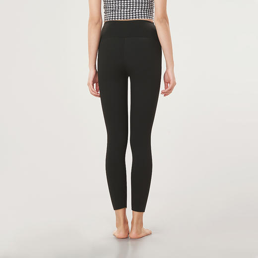 都市丽人舒暖瑜伽运动裤秋裤负5至5度适穿锦纶九分裤厚款百搭裤打底裤保暖裤LL34B1 商品图3