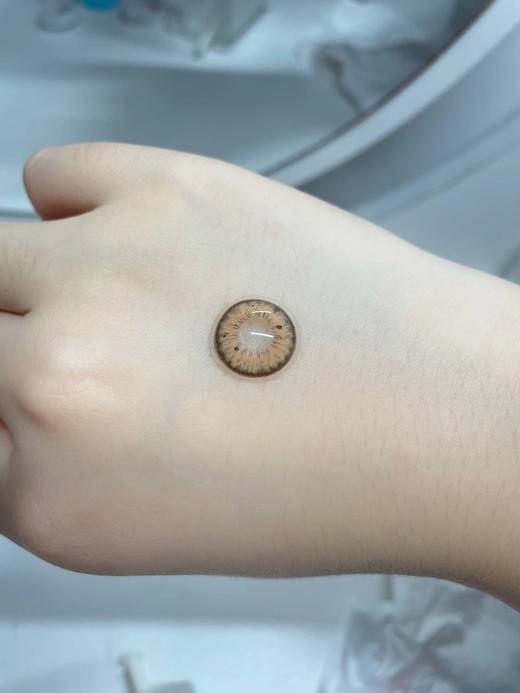 recolook日抛  克拉灰&普拉棕 14.2mm白狮参考着色中等直径 | 日抛 商品图1