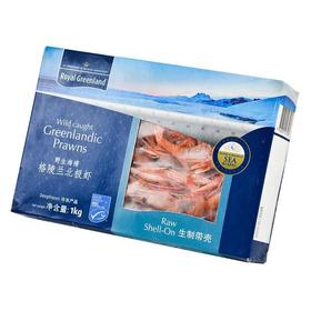 皇家格陵兰生甜虾1kg