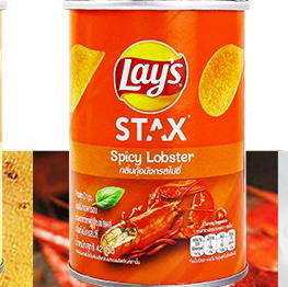 泰国罐装乐事薯片龙虾味42g 商品图0