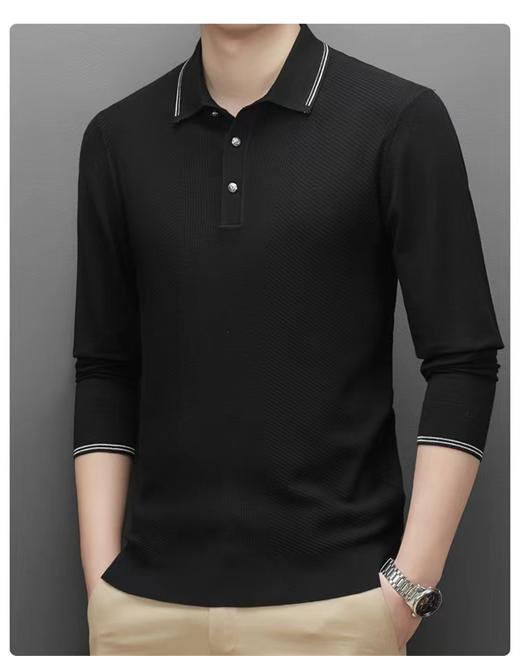 波司登男士薄款羊毛T恤 商品图1