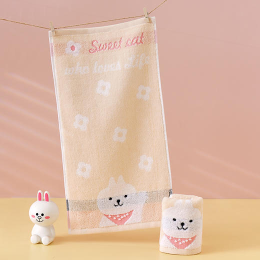 【39.9/任选3件！吸水性好】婴儿毛巾全棉吸水卡通，儿童宝宝礼品童巾，卡通刺绣小毛巾，柔软又透气，不易掉绒起毛 商品图10