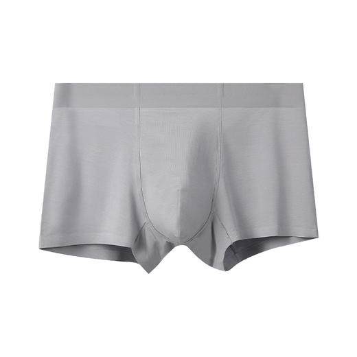 红色本命年男士内裤莫代尔中腰结婚四角裤桑蚕丝内档无痕平角裤 商品图7