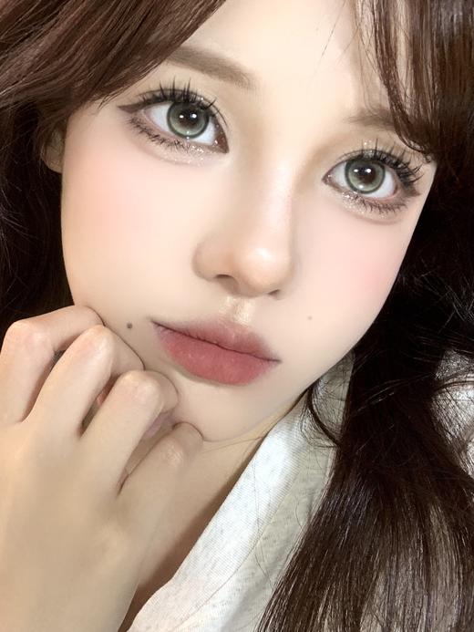 Focusmoon旗下 主角光环&电子水母&陨石边牧｜ 14.2mm白狮参考着色待测  月抛 商品图3