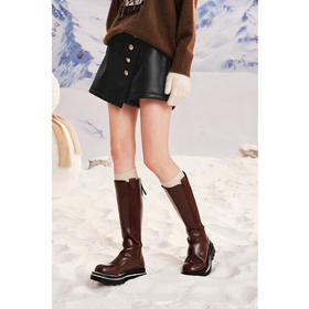 【严选】诗凡黎冬精致扣子装饰短裤SEA450531