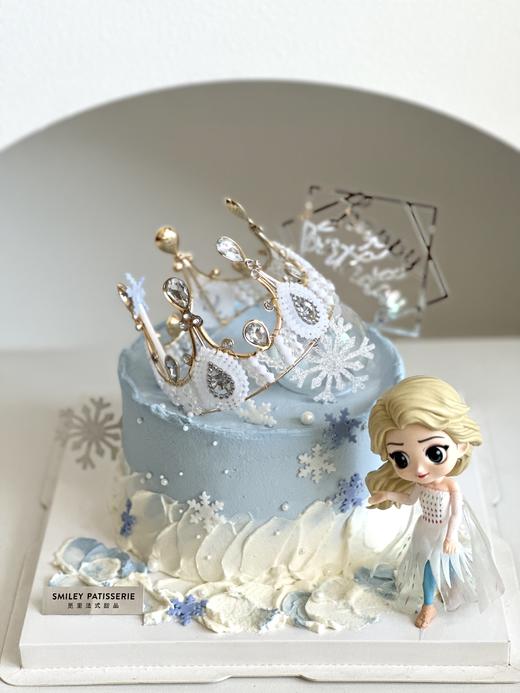 主题奶油蛋糕 | 鲜果原味奶油 - 艾莎公主 商品图3