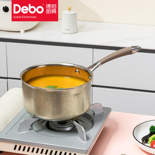 Debo德铂狄安娜纯钛奶锅炉灶通用 商品图1