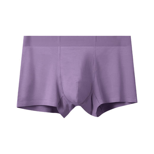 红色本命年男士内裤莫代尔中腰结婚四角裤桑蚕丝内档无痕平角裤 商品图11