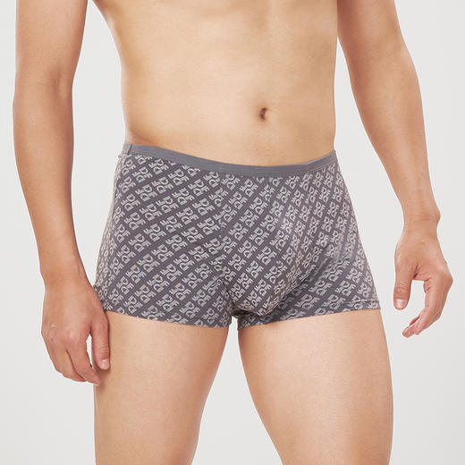 都市丽人都市锋尚日常休闲40S人棉舒适人棉平角男士内裤FK3BA5 商品图1