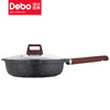 Debo德铂阿姆斯麦饭石合金不粘深煎锅 商品缩略图1