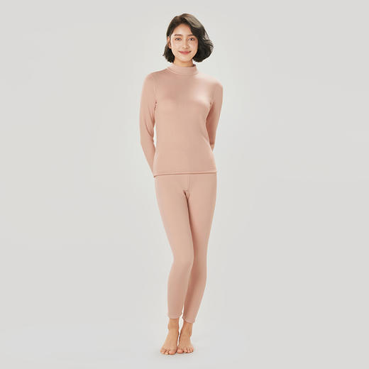 都市丽人强暖保暖衣女负15至负5度适穿玻尿酸复合绒保暖衣加厚款套装秋衣秋裤LW32A1 商品图1