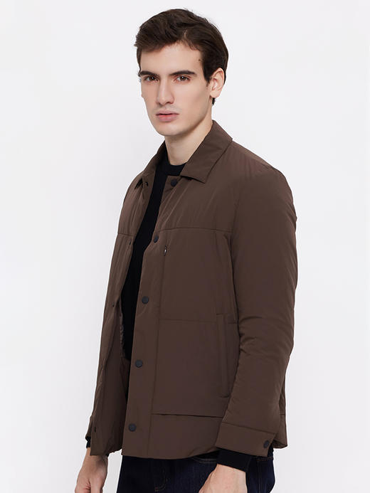 callisto咖色白鹅绒羽绒夹克 FRFED075T 商品图1