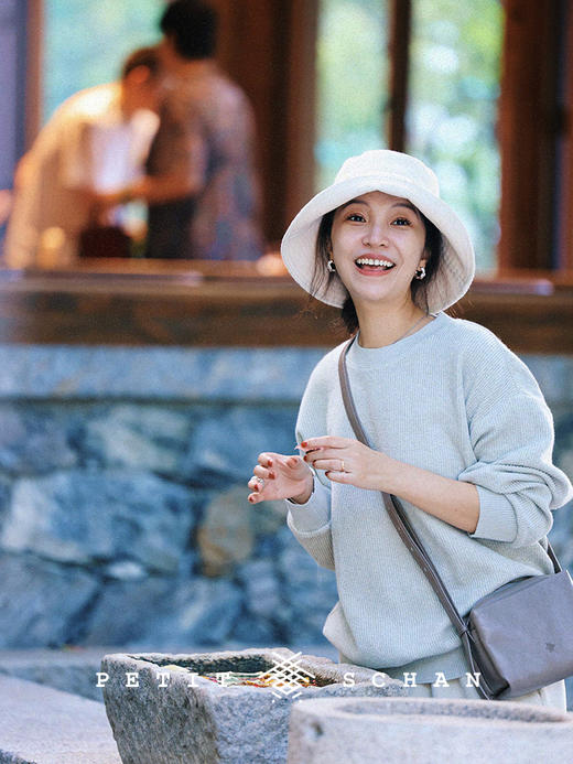 PETIT SCHAN小闪 #055 four seasons 四季 经典款进口天然斜纹棉料四季款渔夫帽 商品图2