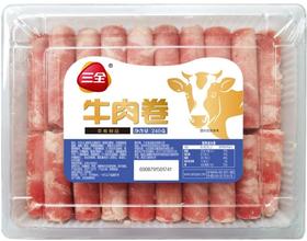 三全牛肉卷240g