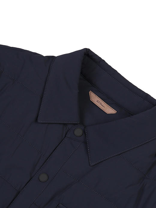 callisto藏青绵羊毛翻领夹克 FSFEP018T 商品图1