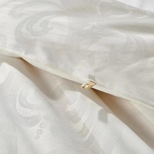 【6F】富安娜蚕丝大豆暖芯被 白色 商品图4