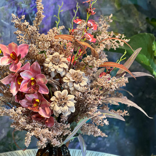 胭粉仿真花 商品图1