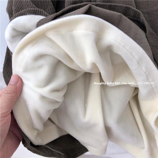 【洋气连衣裙！点亮萌宝时尚】秋冬新款女童洋气连衣裙，加绒加厚高领女宝宝娃娃裙长袖，童颜娃娃裙，温暖满满。高领设计，抵御寒风，窝心呵护。勾勒童真，宛如仙女lm 商品图1