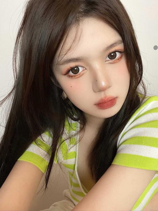 正品年抛 ONETONG系奶糖豆豆美瞳 直径14.0 新国货 商品图4