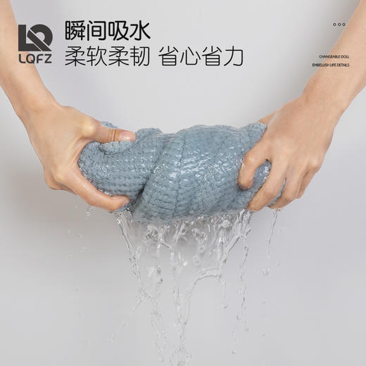 【菠萝格干发帽！时尚生活】干发帽女双层浴帽，速干吸水加厚居家包头发干发巾，轻巧减负 急速吸湿 精致滚边 ，饱满毛圈 活性印染 小熊纽扣 长发及腰即可轻松驾驭 hh 商品图1