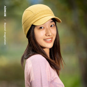 奥尼捷新款羊毛帽护耳防风运动羊毛帽户外跑步骑行护耳保暖运动帽