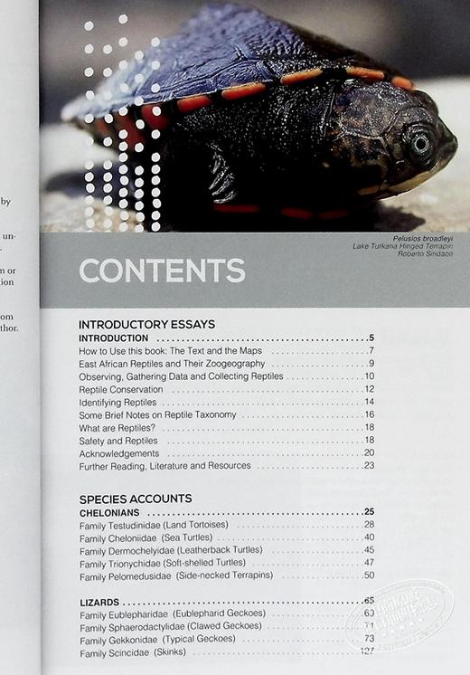 【中商原版】东非爬行动物的户外指南 Field Guide to East African Reptiles 英文原版 Steve Spawls 商品图4