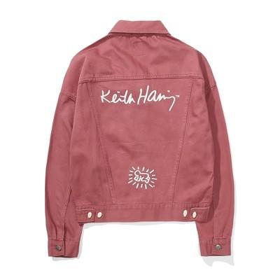 Lee女装联名爱心刺绣牛仔夹克短款外套LWT0012885TQ00FA00232 商品图2