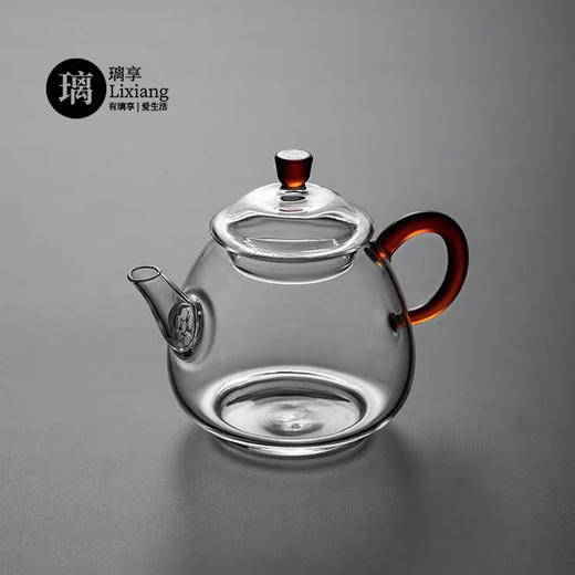 璃享福气壶（梦露）高硼硅玻璃茶壶 迷你泡茶壶功夫茶具小壶花茶壶透明带过滤小号 商品图6