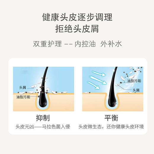 浅香（ASAKA）洗发水男女士去屑控油洗发露750g 商品图6