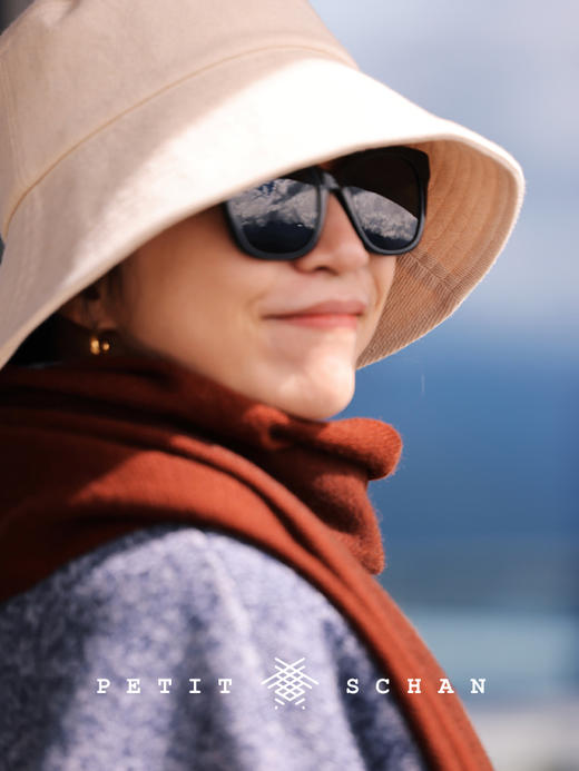 PETIT SCHAN小闪 #055 four seasons 四季 经典款进口天然斜纹棉料四季款渔夫帽 商品图6