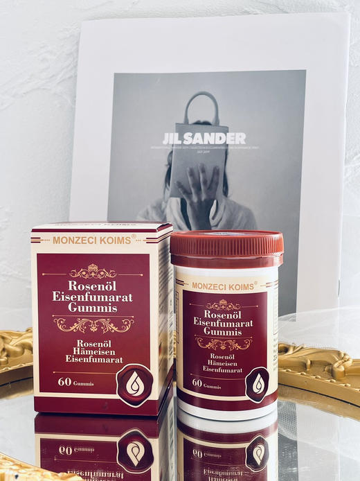 德国MONZECI KOIMS富铁小红丸 每颗含铁3.5mg≈456颗枸杞≈195g牛肉≈120g菠菜 见证红润好气色 商品图1