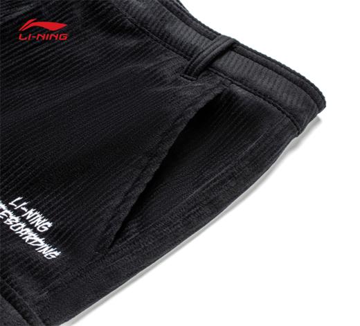 【XL断码】李宁滑板系列男子直筒加绒保暖针织休闲裤AKXT697【无货退款】 商品图4