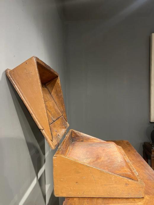 十九世纪法国可携式肉铺砧板及木箱，顺丰包邮 商品图12