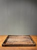 老榆木镶铜边长方托盘，顺丰包邮 商品缩略图0