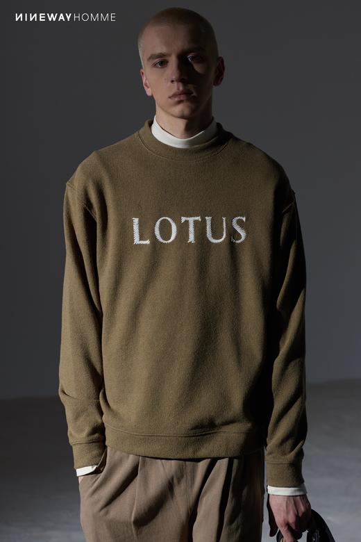 337318字母装饰长袖卫衣 商品图2