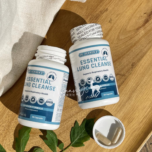 【防御 肺部畅】清肺胶囊 60粒/瓶 Cell-IQ汉拿博士 美国 商品图3