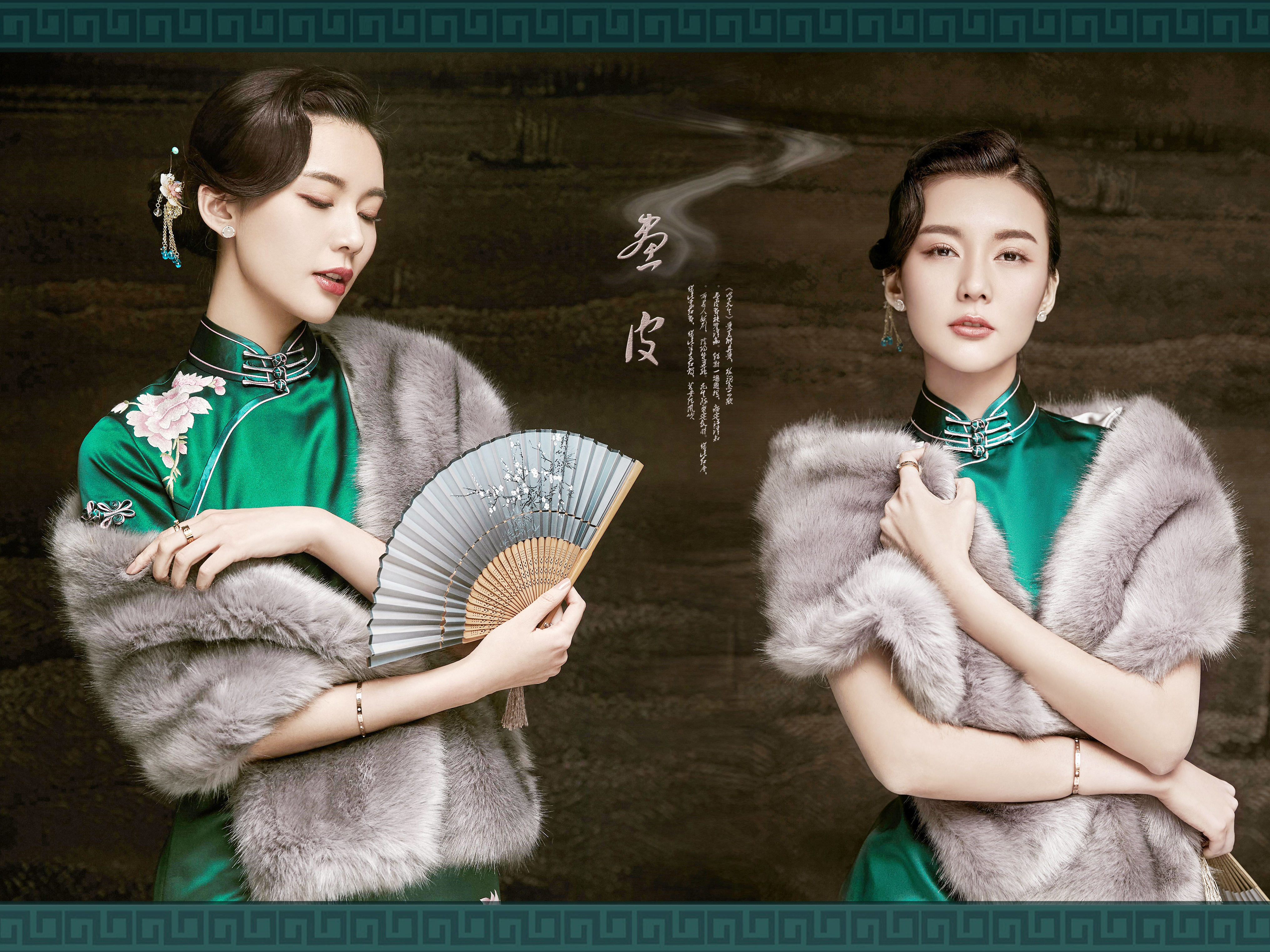 湖北长卷美拍【逸诺A套】：共精选10张，送方7寸仿羊皮相册6P