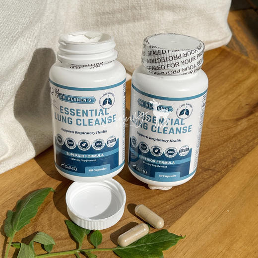 【防御 肺部畅】清肺胶囊 60粒/瓶 Cell-IQ汉拿博士 美国 商品图2